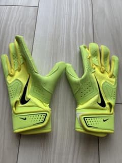 Nike 野球バッティンググローブ蛍光イエロー　Mのサムネイル