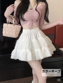 SHEIN バレエコア フリルスカートのサムネイル