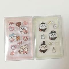 ちいかわ ぷっくりシール ちいかわ ハチワレ うさぎ 2種類 セットのサムネイル