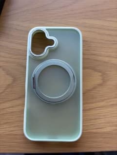iPhone17用ケース スタンド機能・MagSafe対応付き グリーンのサムネイル