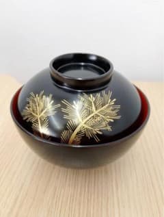 新品】松の葉模様 蓋付き椀 セット - メルカリ