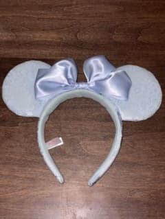 ディズニー カチューシャ ライトブルー レースのサムネイル