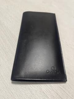 OMEGA ブラック レザー 長財布のサムネイル