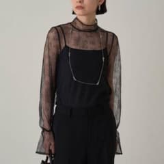Loungedress Atelier N°5 レースハイネックブラウス 完売品 - メルカリ
