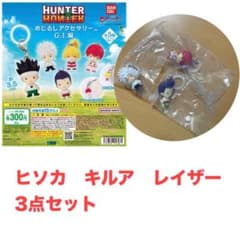 HUNTER×HUNTER 메지루시 액세서리 GI편 3종 세트