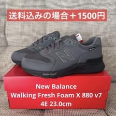 【タグ付き】new balance 23.0cm ワイド　グレーのサムネイル
