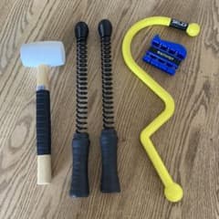 上腕トレーニング器具セット 4点　バドミントン　テニスのサムネイル