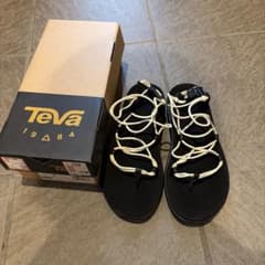 Teva サンダル ブラック ホワイト
