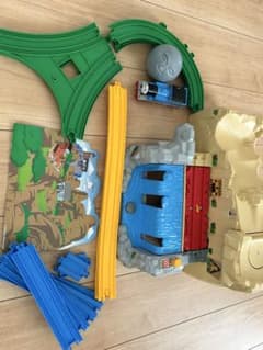 きかんしゃトーマス　プラレール【廃盤品】ボルダーのゴロゴロ山セットのサムネイル