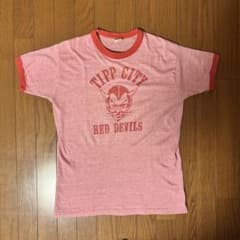 70s Russell ラッセル 金タグ リンガーTシャツ デビル アメカジ 70s Russell ラッセル 金タグ リンガーTシャツ デビル アメカジ - メルカリ