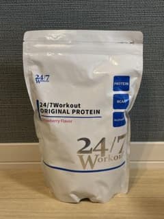 24/7Workout オリジナルプロテイン ストロベリー風味 750g - メルカリ