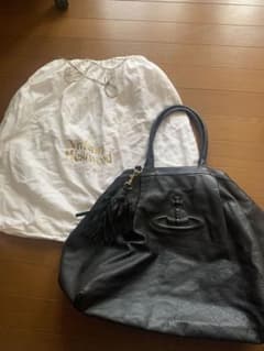 vivienne westwood 本革ハンドバッグ(vivienneの巾着付)のサムネイル