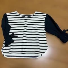 après les cours ボーダー Tシャツ 90のサムネイル