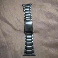 Apple Watch用 ステンレスリンクブレスレット ブラックのサムネイル