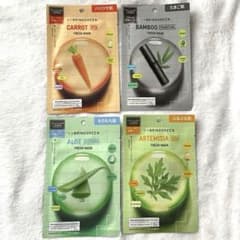 BRING GREEN FRESH MASK 4種 韓国 パック ヴィーガンのサムネイル