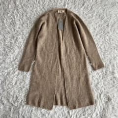 プレインピープル　カーディガン　カシミヤ100% ロング　ベージュ　F プレインピープル カーディガン カシミヤ100% ロング ベージュ F