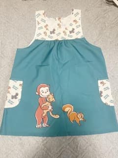 学研　おさるのジョージエプロンのサムネイル