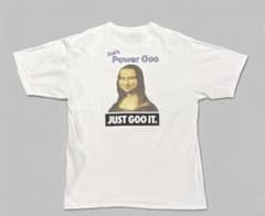 激レア　90s モナリザ ナイキビンテージパロディTシャツ 企業モノのサムネイル