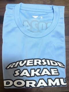 【新品未使用】2024年 リバーサイドさかえドラムマラソン　Tシャツ Mサイズのサムネイル