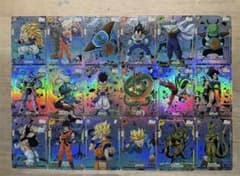 ドラゴンボール コミパラ風カード 74枚セット ホログラム仕様 - メルカリ