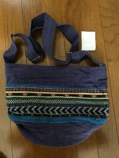 タイ民族刺繍ショルダーバック 2（丸形