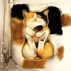 コヤンイサムチョン・三毛猫ファー・サコッシュ - メルカリ