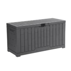 【グレー 230L 43*55*107cm】戸外収納庫 レンガ調 収納ボックス グレー 230L 43*55*107cm】戸外収納庫 レンガ調 収納ボックス - メルカリ