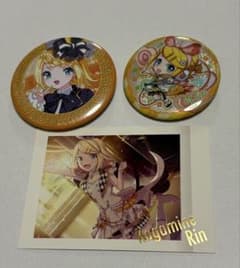 鏡音リン 缶バッジのサムネイル