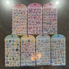 コットンパフィシール 7枚セット まとめ売りのサムネイル