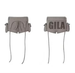 GILA ショートパンツ　y2k 韓国　グランジ　ニットパンツ