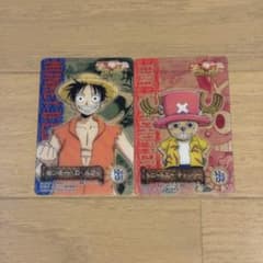 オマツリ男爵と秘密の島 ワンピース クリアカード ルフィ チョッパー