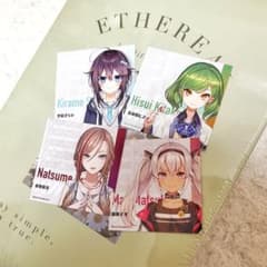 にじさんじチョコ　魔使マオ　来栖夏芽　北小路ヒスイ　空星きらめ