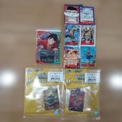 이치 반 쿠지 ONE PIECE 프로모 카드 1장과 H상