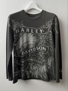 "Harley-davidson"rhinestone long sleeveのサムネイル