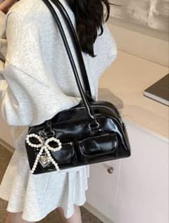 SHEIN ボストンバッグ ブラックのサムネイル
