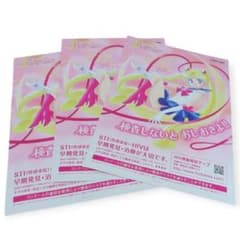 レア セーラームーン A4 サイズ ポスター 3枚セット 厚生労働省