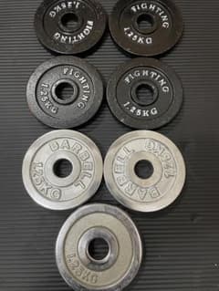 FIGHTING LOAD1.25kg ダンベルプレート 他7枚セットのサムネイル