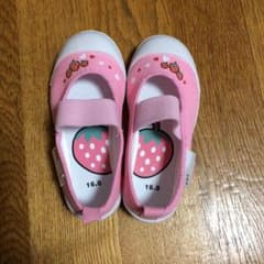 シューズ 上履き 16センチ ピンク新品のサムネイル