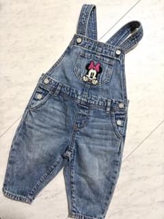 GAP Disney ミニーマウス デニムサロペット　80のサムネイル