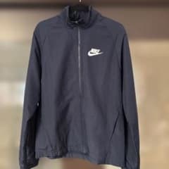 NIKE フルジップウィンドブレーカー M ネイビーのサムネイル