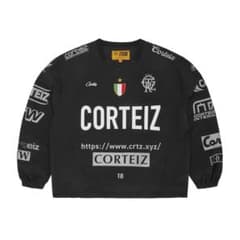 CORTEIZ SPONSORS TRAINING PULLOVER BLACK