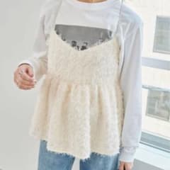 【Spick and Span】シフォン刺繍キャミソールブラウスのサムネイル