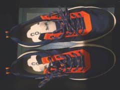 COACH（コーチ）スニーカーメンズ-ダークネイビー×オレンジ 28.0のサムネイル