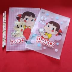 ペコちゃんクリアファイルのサムネイル