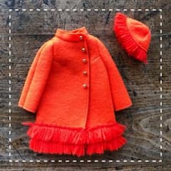 美品★ヴィンテージ バービー アウトフィット #1160 Fiery Feltのサムネイル