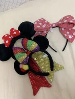ディズニー カチューシャ ミニー　セットのサムネイル
