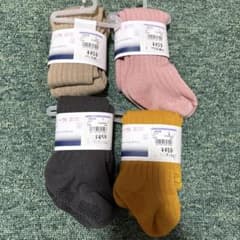 【西松屋】ベビー タイツ 75cm 黄色　ピンク　グレー　ベージュ