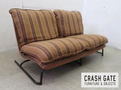 展示品□クラッシュゲート□ジョブ □リクライニング ソファ□2人掛け