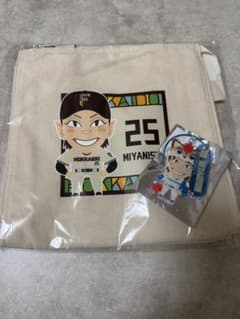 北海道日本ハムファイターズ 宮西尚生 ランチバッグ　オーロラ2連キーリングセットのサムネイル