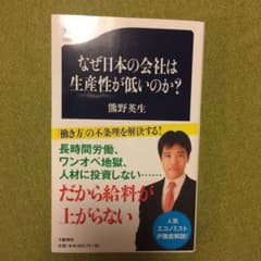 なぜ日本の会社は生産性が低いのか?のサムネイル